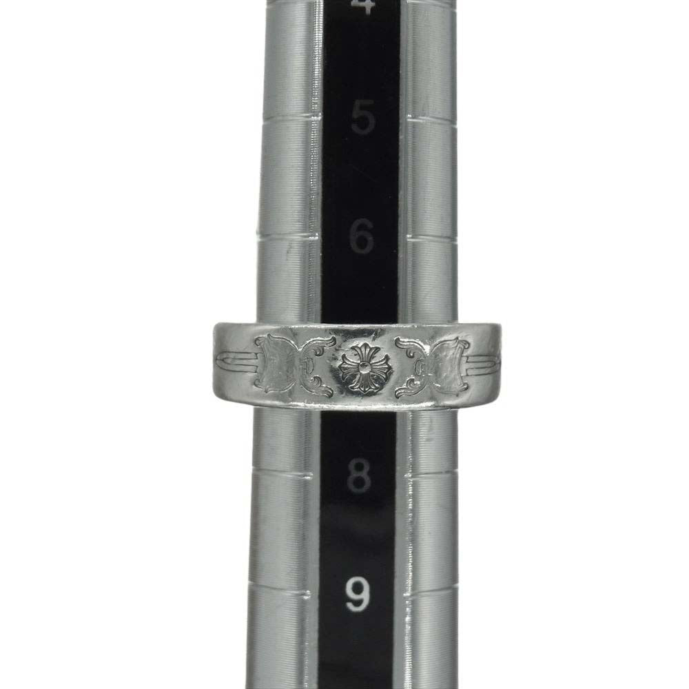 CHROME HEARTS クロムハーツ（原本無） 6mm SPACER DAGGER 6mm スペーサー ダガー リング シルバー系 7号【中古】