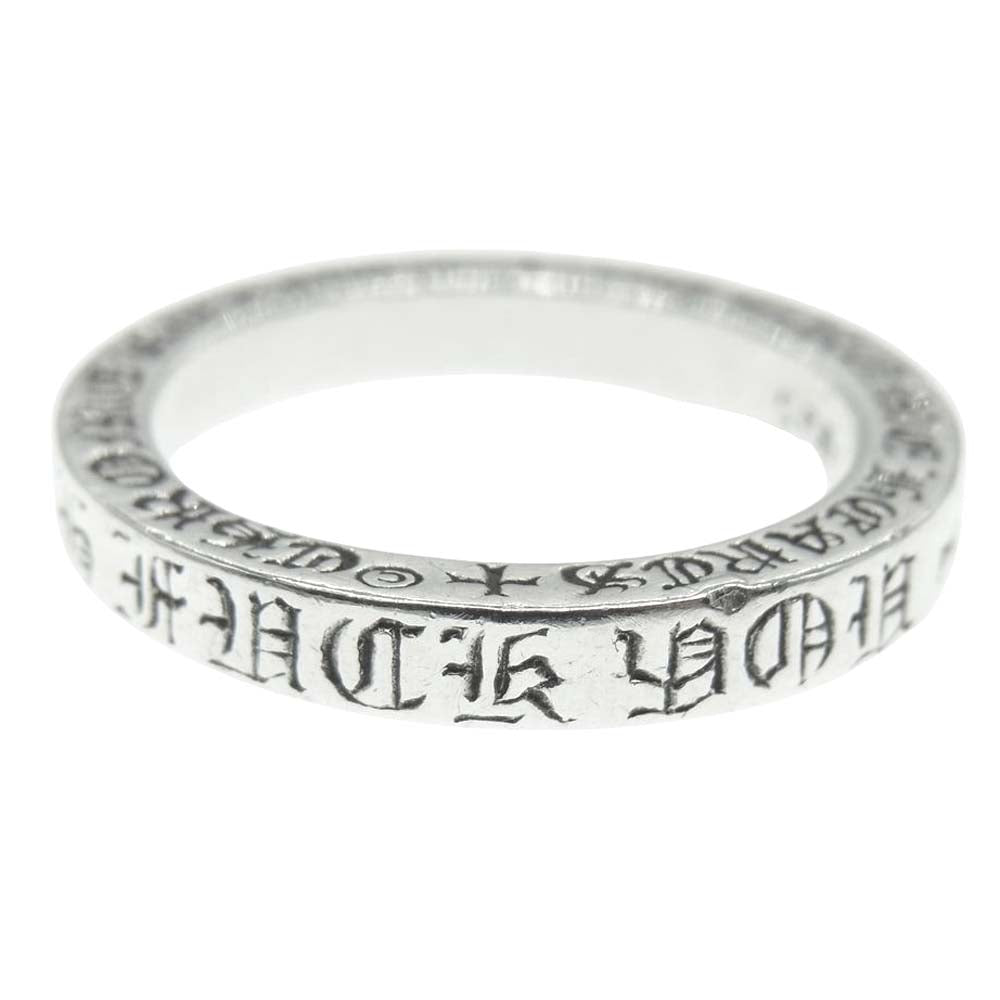 CHROME HEARTS クロムハーツ（原本無） 3mm SPACER FUCKYOU 3mm スペーサー ファック ユー リング シルバー系 17.5号【中古】