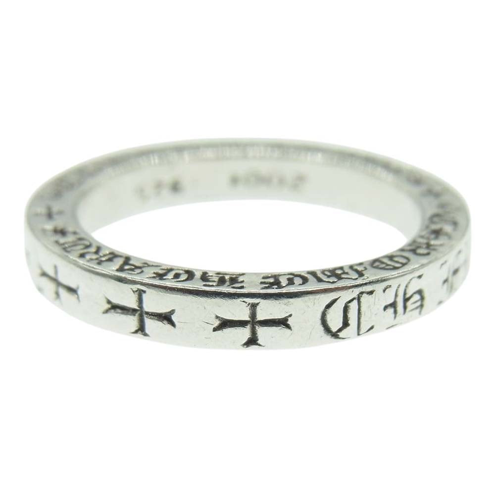 CHROME HEARTS クロムハーツ（原本無） 3mm SPACER FUCKYOU 3mm スペーサー ファック ユー リング シルバー系 17.5号【中古】