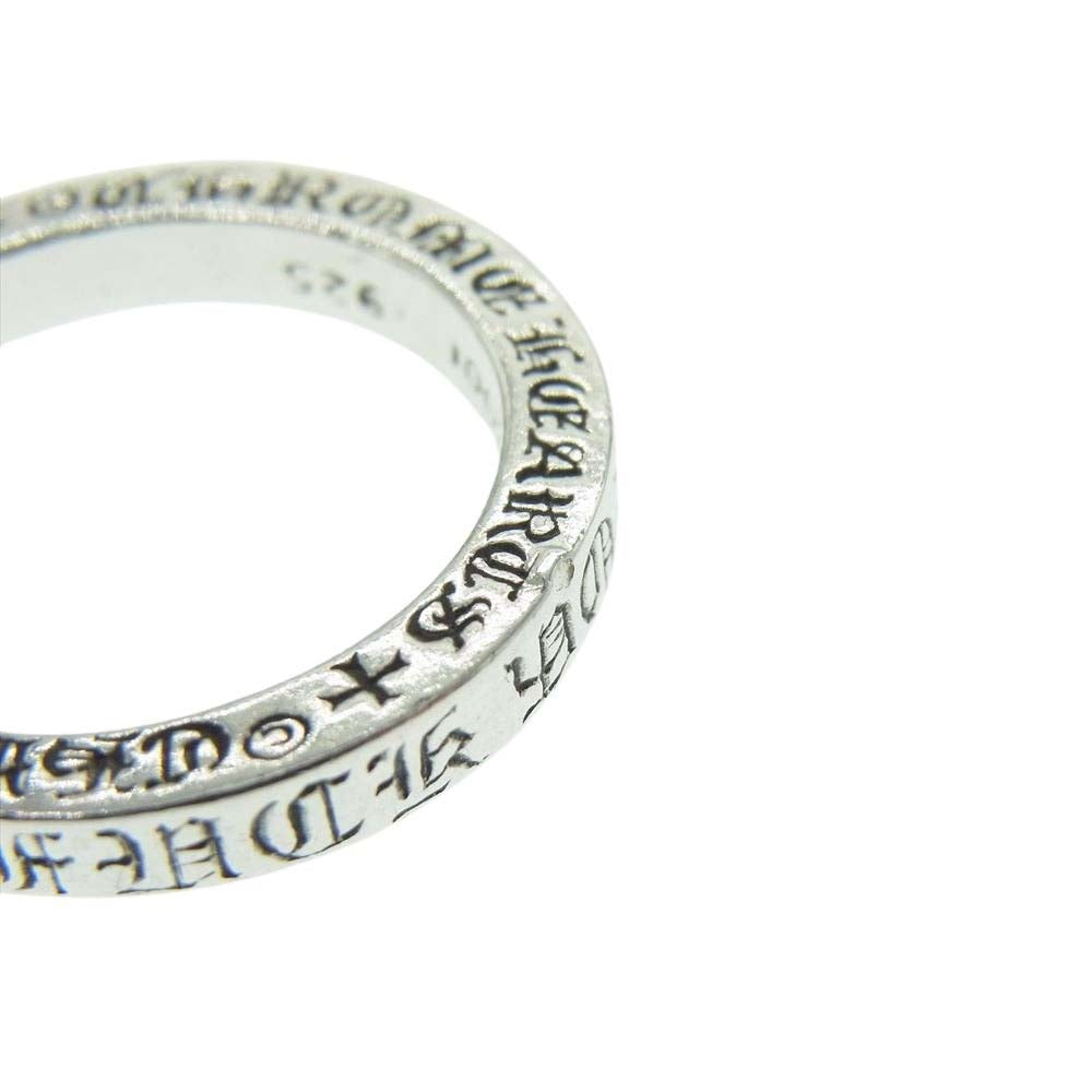 CHROME HEARTS クロムハーツ（原本無） 3mm SPACER FUCKYOU 3mm スペーサー ファック ユー リング シルバー系 17.5号【中古】