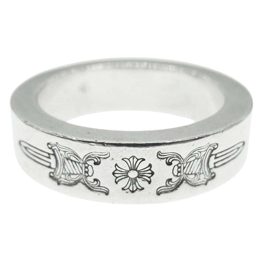 CHROME HEARTS クロムハーツ（原本無） 6mm SPACER DAGGER 6mm スペーサー ダガー リング シルバー系 16.5号【中古】