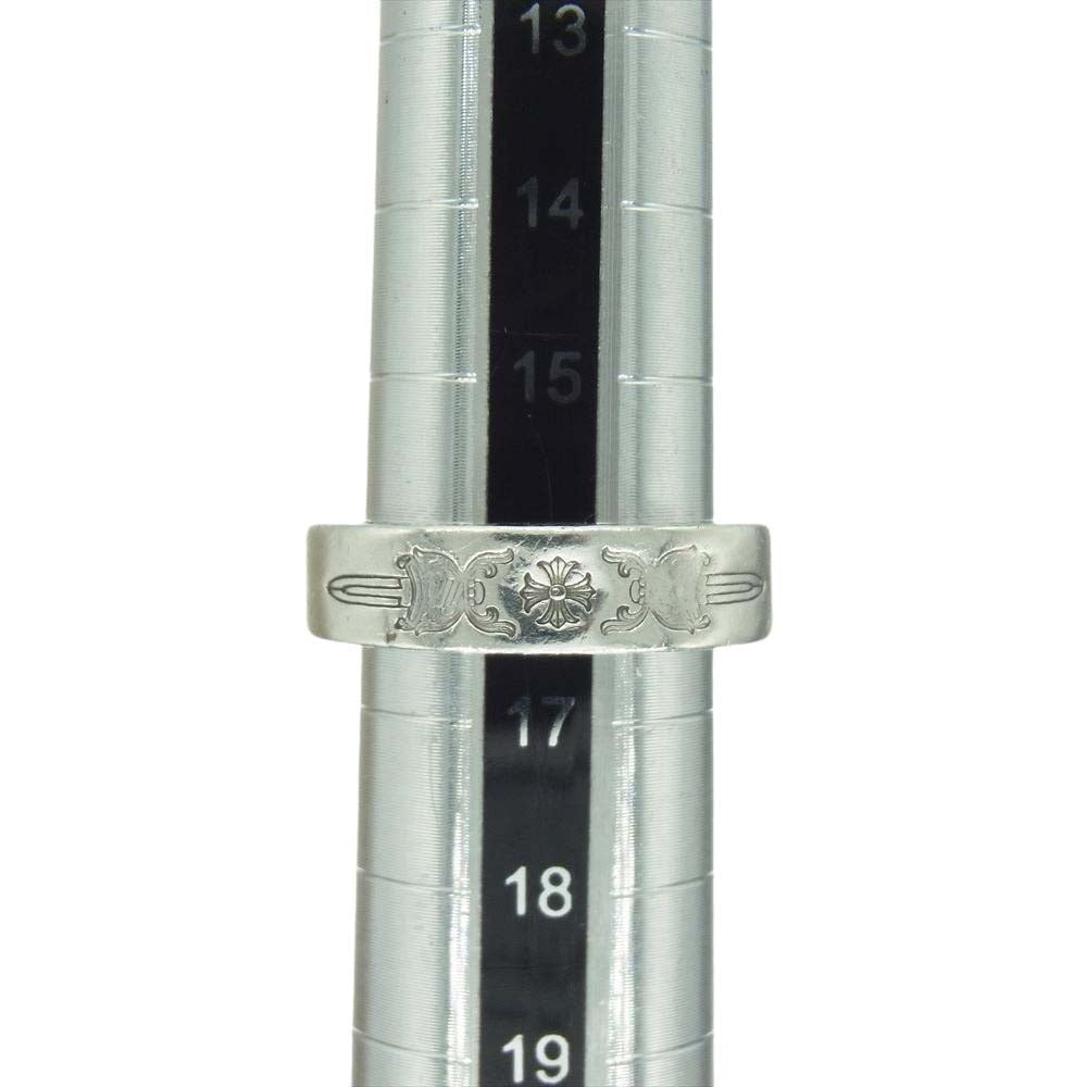 CHROME HEARTS クロムハーツ（原本無） 6mm SPACER DAGGER 6mm スペーサー ダガー リング シルバー系 16.5号【中古】