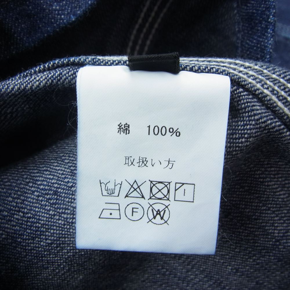 JELADO ジェラード JP94491J 491J Coverall カバーオール デニムジャケット インディゴブルー系 XL【新古品】【未使用】【中古】
