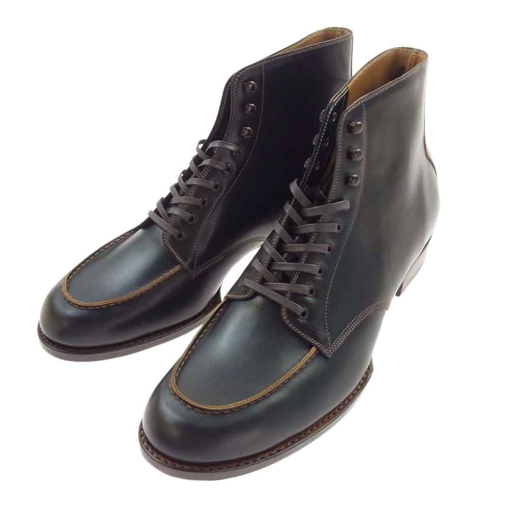 JELADO ジェラード The 2 Monkeys ザ トゥーモンキーズ SPORTIF スポルティフ モカシン型 ブーツ US10.5 ブラック系 UK44.5【新古品】【未使用】【中古】