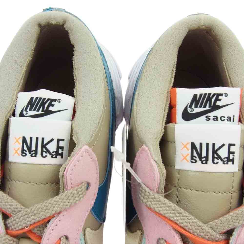 NIKE ナイキ DM7901-200 × sacai × KAWS Blazer Low Reed サカイ 