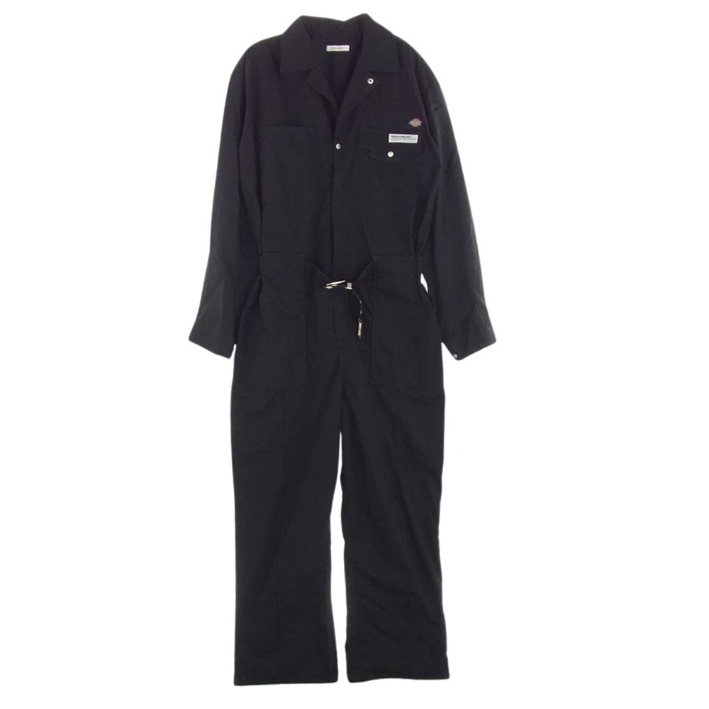 TOGA トーガ TC21-FI522 VIRILIS × Dickies ディッキーズ WORK WEAR ワークウェア オールインワン ツナギ ブラック系 44【美品】【中古】