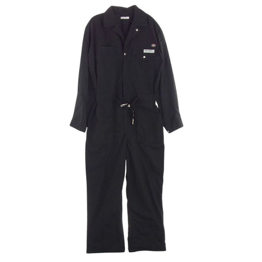 TOGA トーガ TC21-FI522 VIRILIS × Dickies ディッキーズ WORK WEAR ワークウェア オールインワン ツナギ ブラック系 44【美品】【中古】