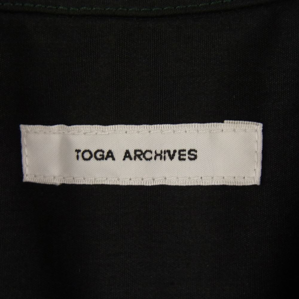 TOGA トーガ TC21-FI522 VIRILIS × Dickies ディッキーズ WORK WEAR ワークウェア オールインワン ツナギ ブラック系 44【美品】【中古】