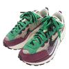 NIKE ナイキ DD3035-200 × sacai サカイ Vapor Waffle ヴェイパー ワッフル ストリング グリーン スニーカー パープル系 26.5cm【中古】