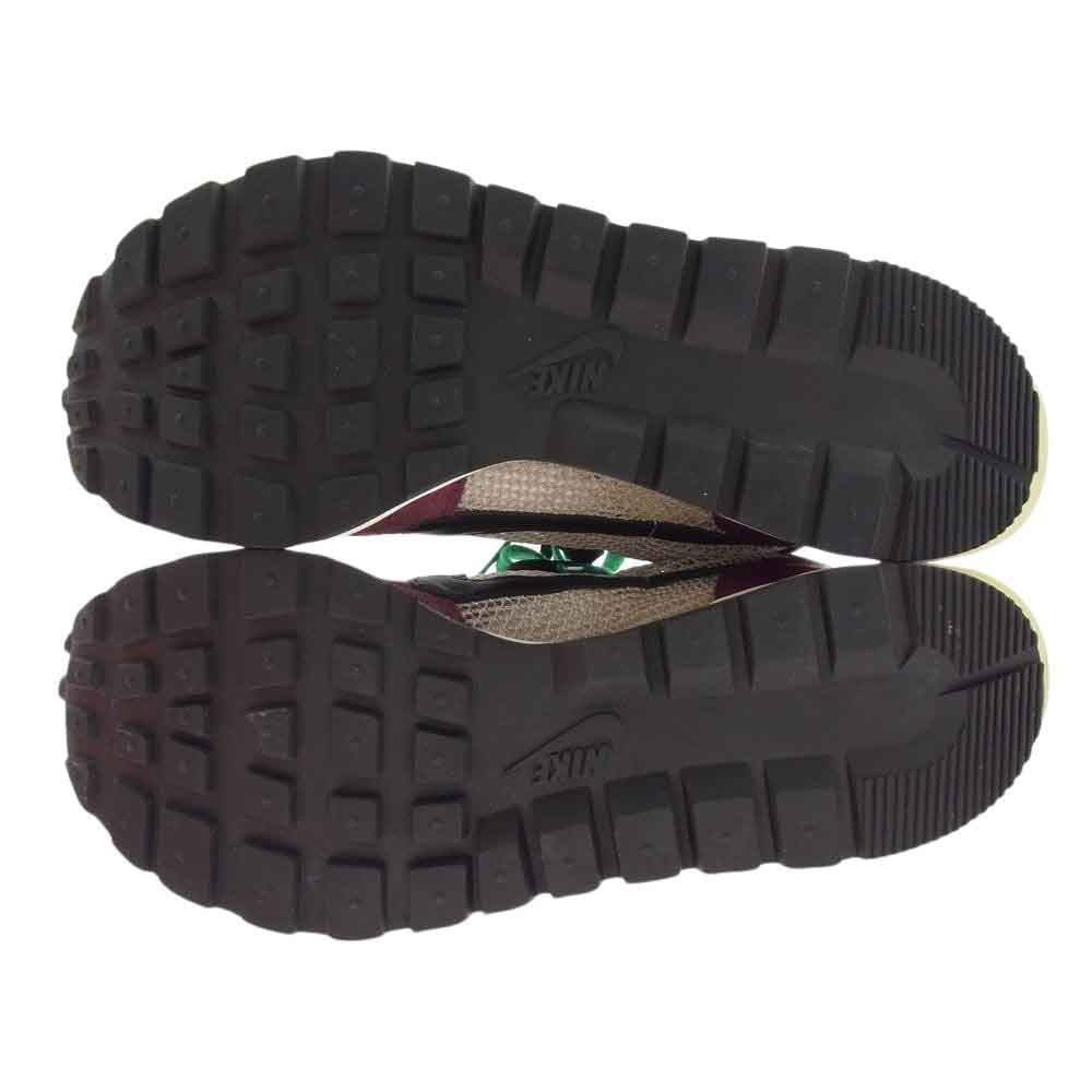 NIKE ナイキ DD3035-200 × sacai サカイ Vapor Waffle ヴェイパー ワッフル ストリング グリーン スニーカー パープル系 26.5cm【中古】