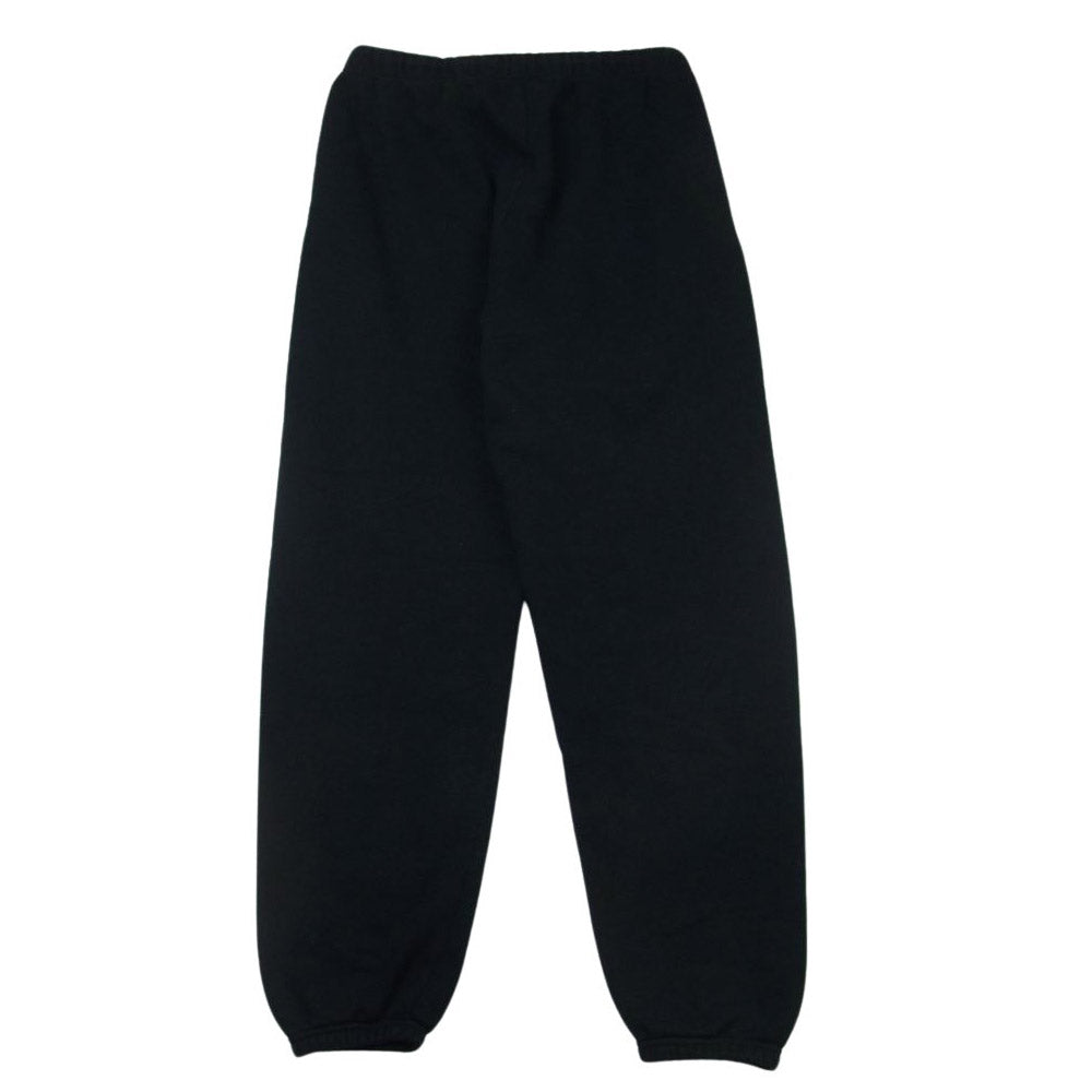 FEAR OF GOD フィアオブゴッド ESSENTIALS エッセンシャルズ 2022 The Core コレクション ロゴプリント スウェットパンツ ドローストリング ラウンジパンツ ブラック系 S【中古】