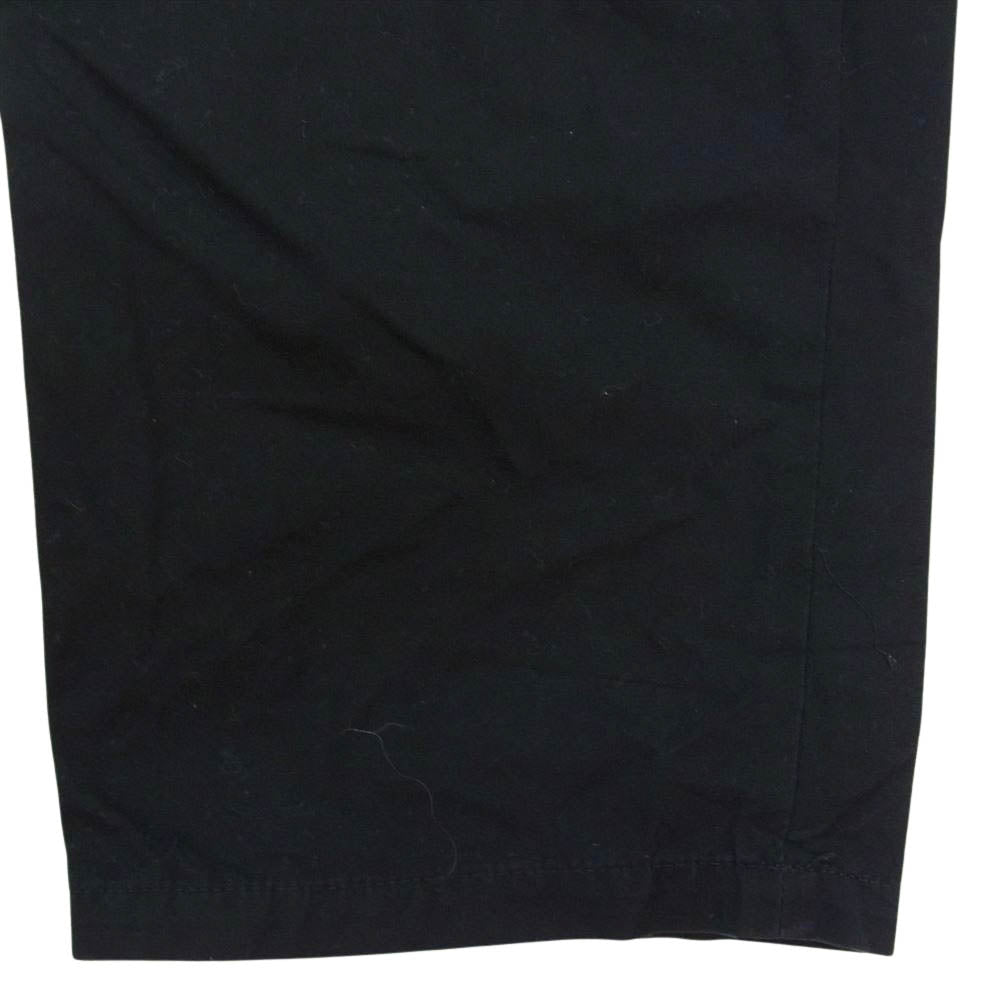 Y's Yohji Yamamoto ワイズ ヨウジヤマモト MO-P01-014 Y's for men コットン ワイド 紐 パンツ ブラック系 4【中古】