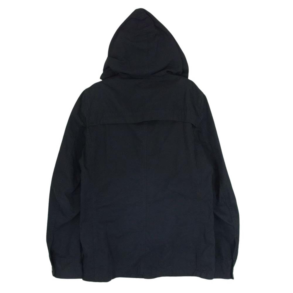 wjk ダブルジェイケイ フード付き ミリタリージャケット マウンテンパーカー ブラック系 S【中古】