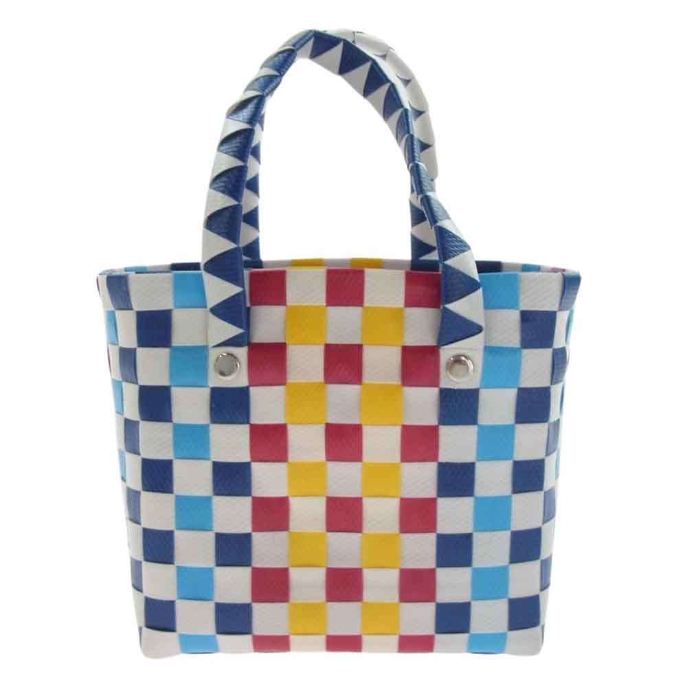 MARNI マルニ MW55F MICRO BASKET BAG BORSA マクロ バスケット カゴ トート バッグ マルチカラー系【中古】