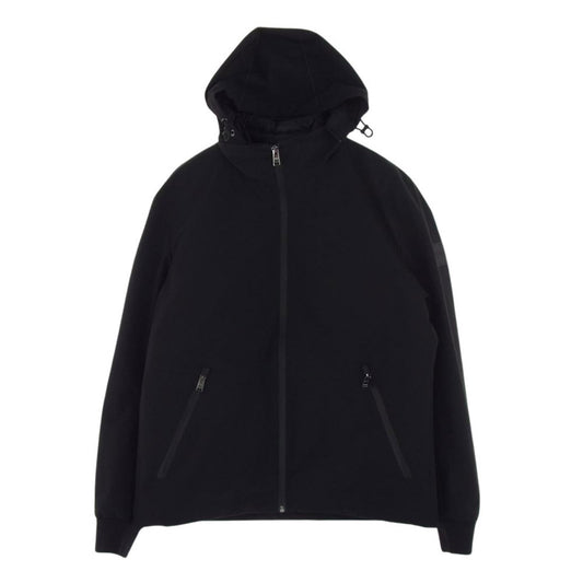 HUGO BOSS ヒューゴボス 国内正規品 3in1 Jacket  中綿ライナー付属 止水フルジップ マウンテンパーカー ブラック系 IT48【中古】
