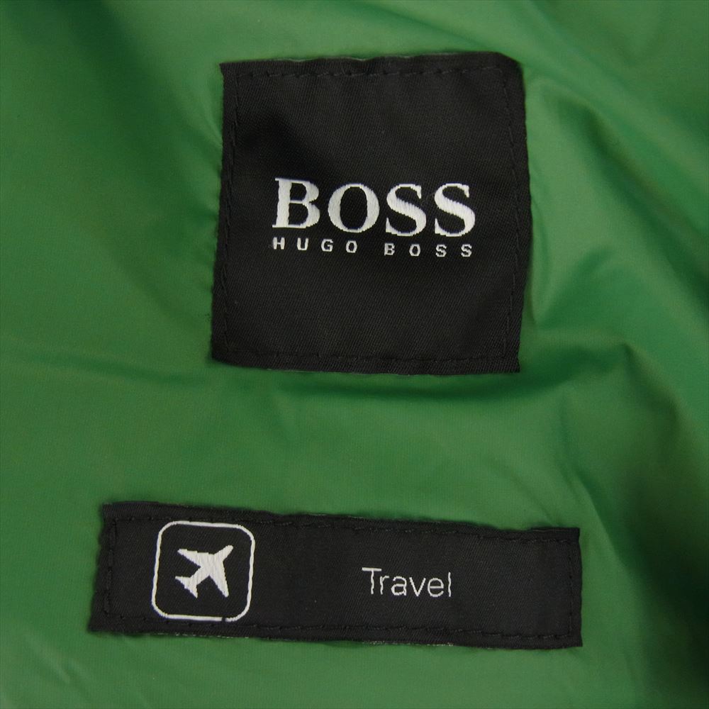 HUGO BOSS ヒューゴボス 国内正規品 3in1 Jacket  中綿ライナー付属 止水フルジップ マウンテンパーカー ブラック系 IT48【中古】