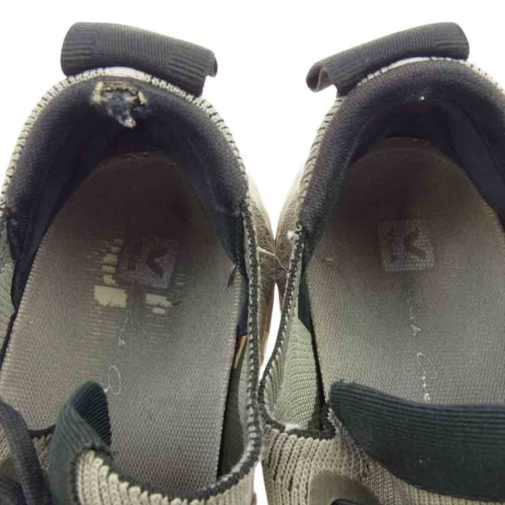 Rick Owens リックオウエンス × VEJA ヴェジャ VM19F4813 HIKING SNEAKER ニット スニーカー ダストグレー グレー系 28.5cm【中古】