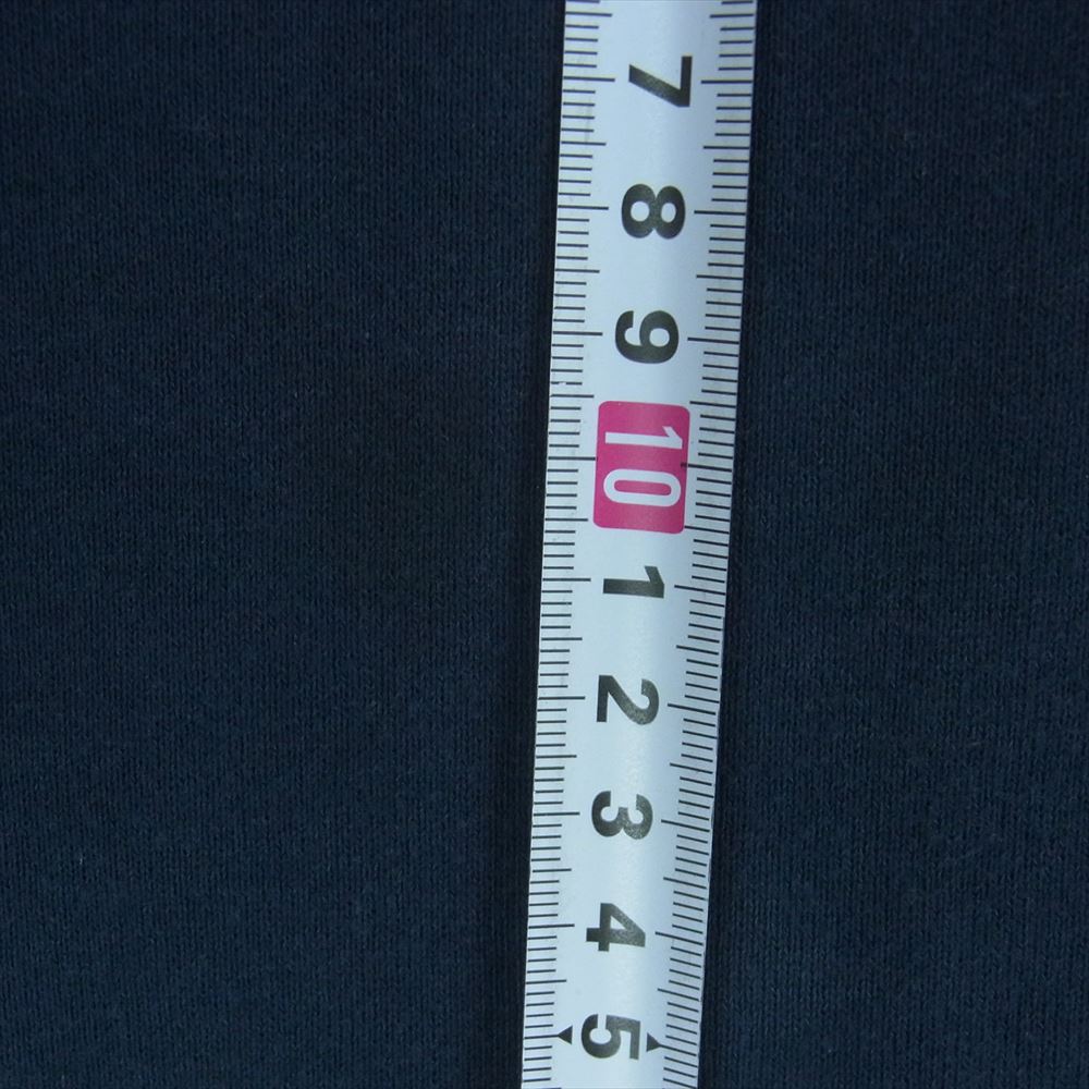 COMME des GARCONS コムデギャルソン SHIRT boys S26931 オーバーサイズ ビッグ スウェット 七分袖 Tシャツ ネイビー系 XS【中古】