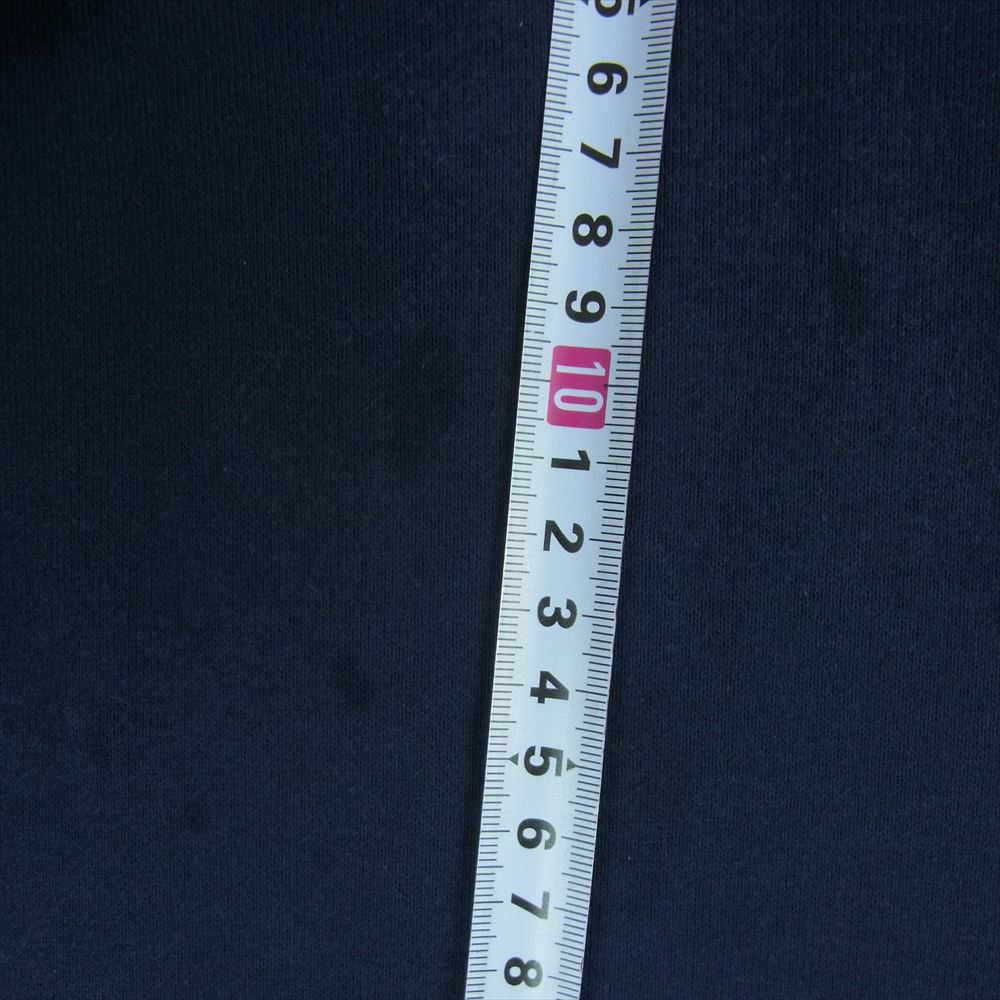 COMME des GARCONS コムデギャルソン SHIRT boys S26931 オーバーサイズ ビッグ スウェット 七分袖 Tシャツ ネイビー系 XS【中古】