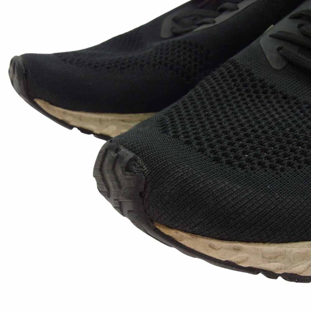 Rick Owens リックオウエンス × VEJA ヴェジャ VM19F4813 HIKING SNEAKER ニット スニーカー ブラック ブラック系 インソール実寸約28cm【中古】