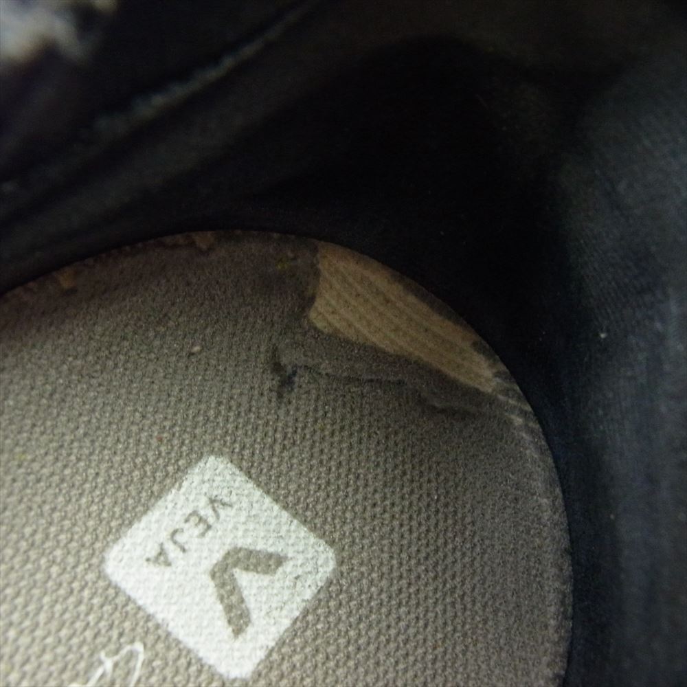 Rick Owens リックオウエンス × VEJA ヴェジャ VM19F4813 HIKING SNEAKER ニット スニーカー ブラック ブラック系 インソール実寸約28cm【中古】