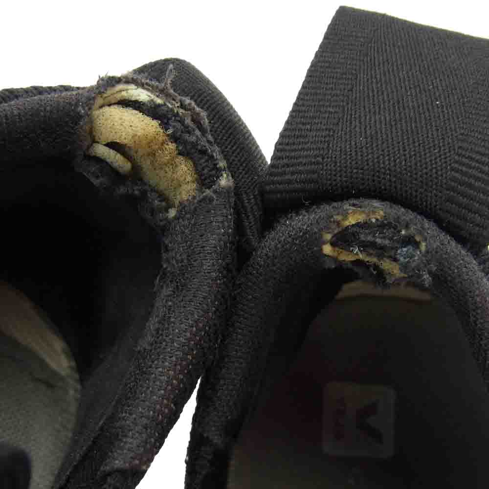 Rick Owens リックオウエンス × VEJA ヴェジャ VM19F4813 HIKING SNEAKER ニット スニーカー ブラック ブラック系 インソール実寸約28cm【中古】