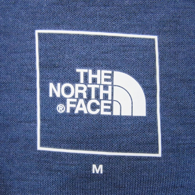THE NORTH FACE ノースフェイス NT62386　 Tech Air Sweat Crew テックエアー  ロゴ クルーネック スウェット ブルー系 M【中古】