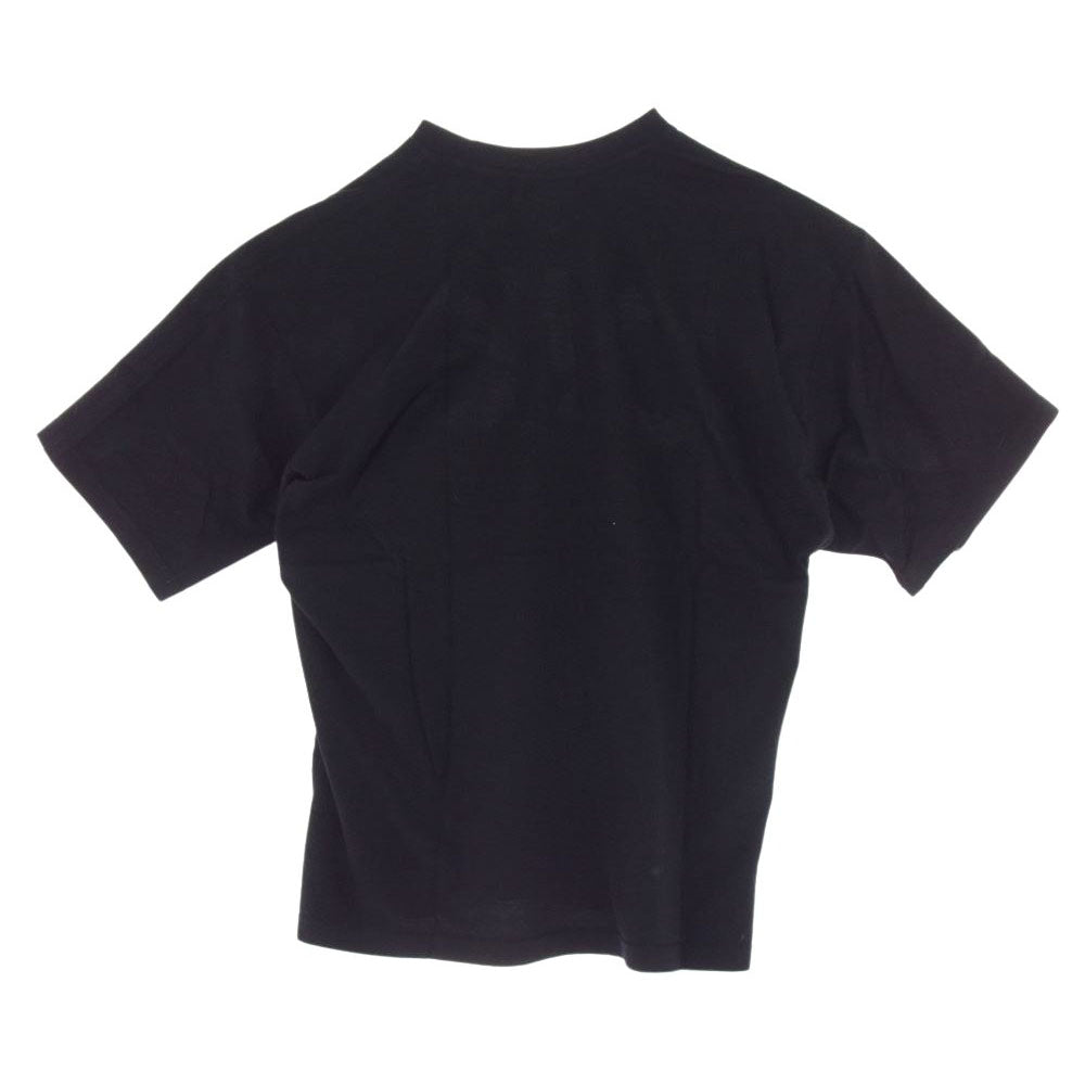 Supreme シュプリーム 22AW Intarsia S/S Top Black ロゴ 半袖 Tシャツ カットソー ブラック系 S【極上美品】【中古】