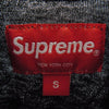 Supreme シュプリーム 22AW Intarsia S/S Top Black ロゴ 半袖 Tシャツ カットソー ブラック系 S【極上美品】【中古】