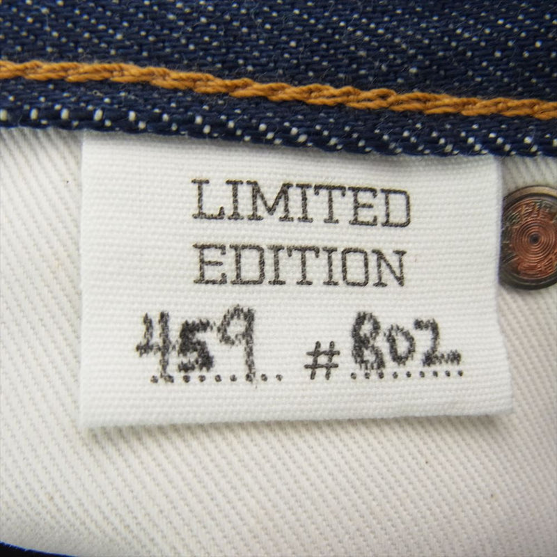 Levi's リーバイス 150周年 501 JAPAN モデル カタカナ デニム パンツ ジーンズ  インディゴブルー系 W34/86cm【新古品】【未使用】【中古】