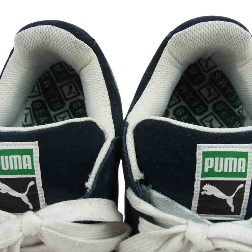 PUMA プーマ 388639-02 × BEAMS ビームス 別注 SUEDE MIJ BEAMS スエード ジャパン スニーカー ネイビー系 26.5cm【中古】