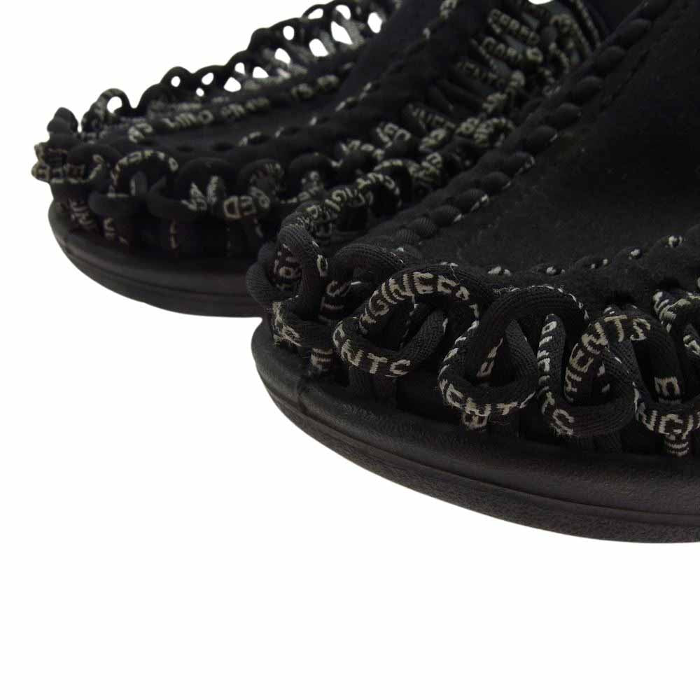 Engineered Garments エンジニアードガーメンツ × KEEN キーン UNEEK II SLIDE ユニークツースライド サンダル ブラック系 26cm【中古】