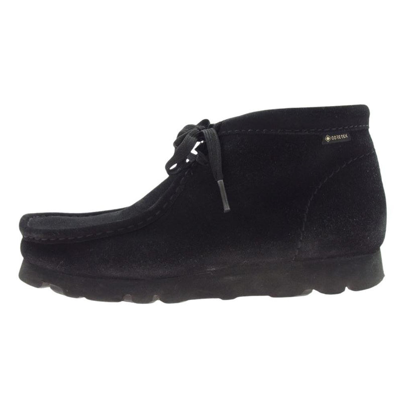 Clarks クラークス BEAMS ビームス 別注 GORE-TEX ゴアテックス Wallabee Boot ワラビー ブーツ  ブラック系 39.5【中古】