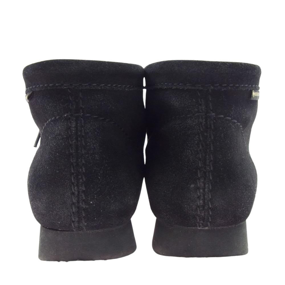 Clarks クラークス BEAMS ビームス 別注 GORE-TEX ゴアテックス Wallabee Boot ワラビー ブーツ  ブラック系 39.5【中古】