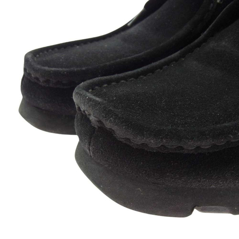 Clarks クラークス BEAMS ビームス 別注 GORE-TEX ゴアテックス Wallabee Boot ワラビー ブーツ  ブラック系 39.5【中古】