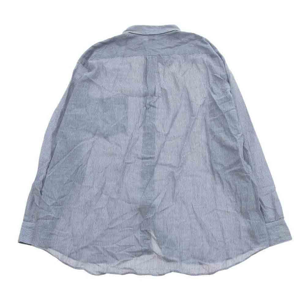 COMOLI コモリ 23SS X01-08003 KHADI コットン パジャマ シャツ パンツ セットアップ ライトブルー系 2【中古】