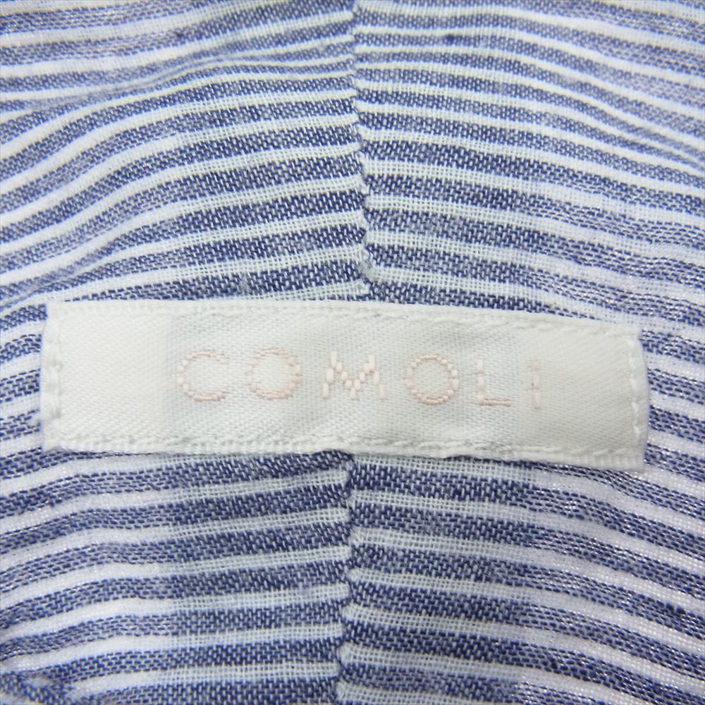 COMOLI コモリ 23SS X01-08003 KHADI コットン パジャマ シャツ パンツ