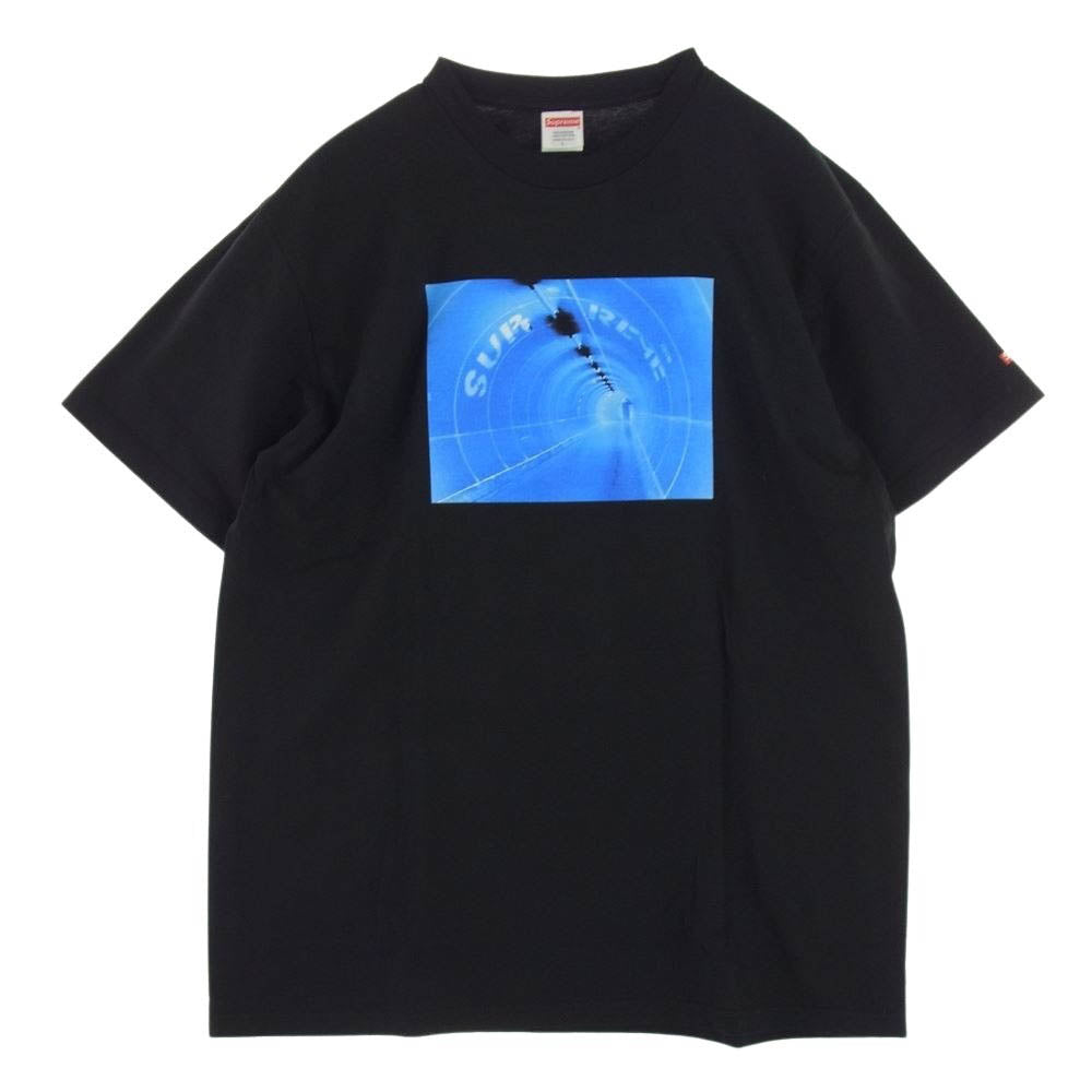 Supreme シュプリーム 24SS Tunnel Tee トンネル 半袖 Tシャツ カットソー ブラック系 L【極上美品】【中古】