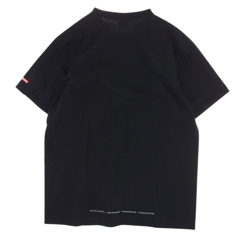 Supreme シュプリーム 24SS Tunnel Tee トンネル 半袖 Tシャツ カットソー ブラック系 L【極上美品】【中古】