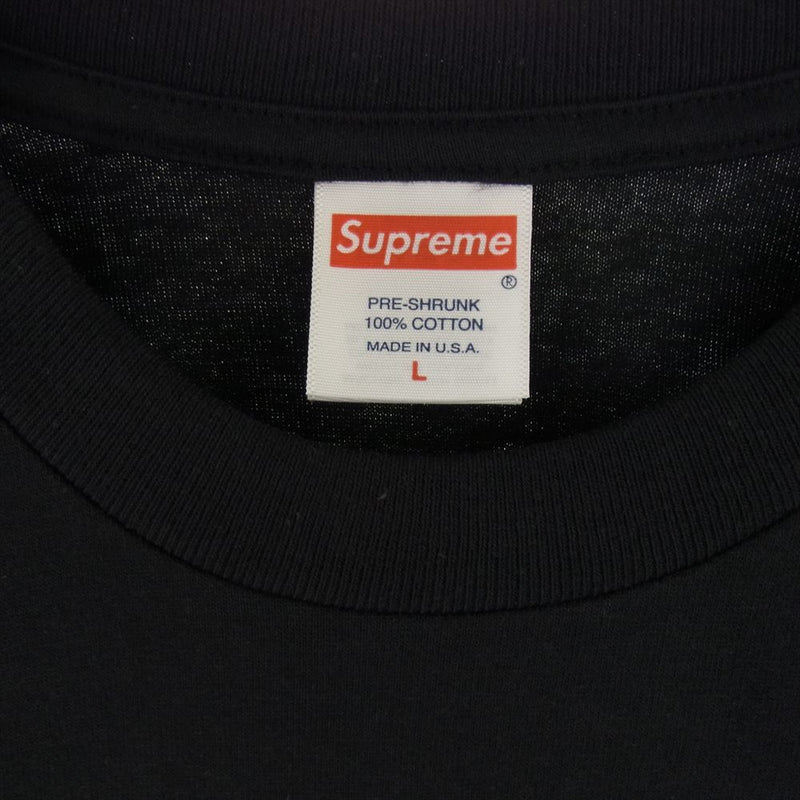 Supreme シュプリーム 24SS Tunnel Tee トンネル 半袖 Tシャツ カットソー ブラック系 L【極上美品】【中古】