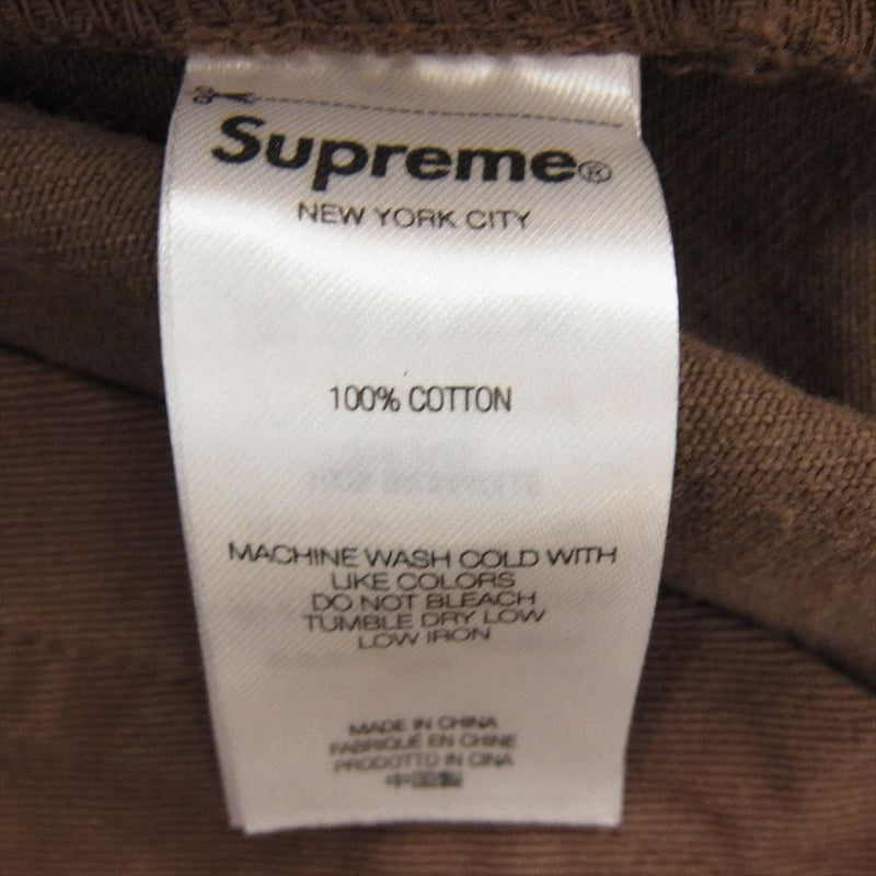 Supreme シュプリーム 23AW Baggy Jean light brown バギー ジーンズ ライト ブラウン パンツ ブラウン系 32【極上美品】【中古】