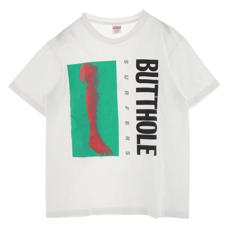 Supreme シュプリーム 21SS Butthole Surfers Leg Tee バットホール サーファーズ アルバム デザイン Tシャツ 半袖 ホワイト系 M【新古品】【未使用】【中古】