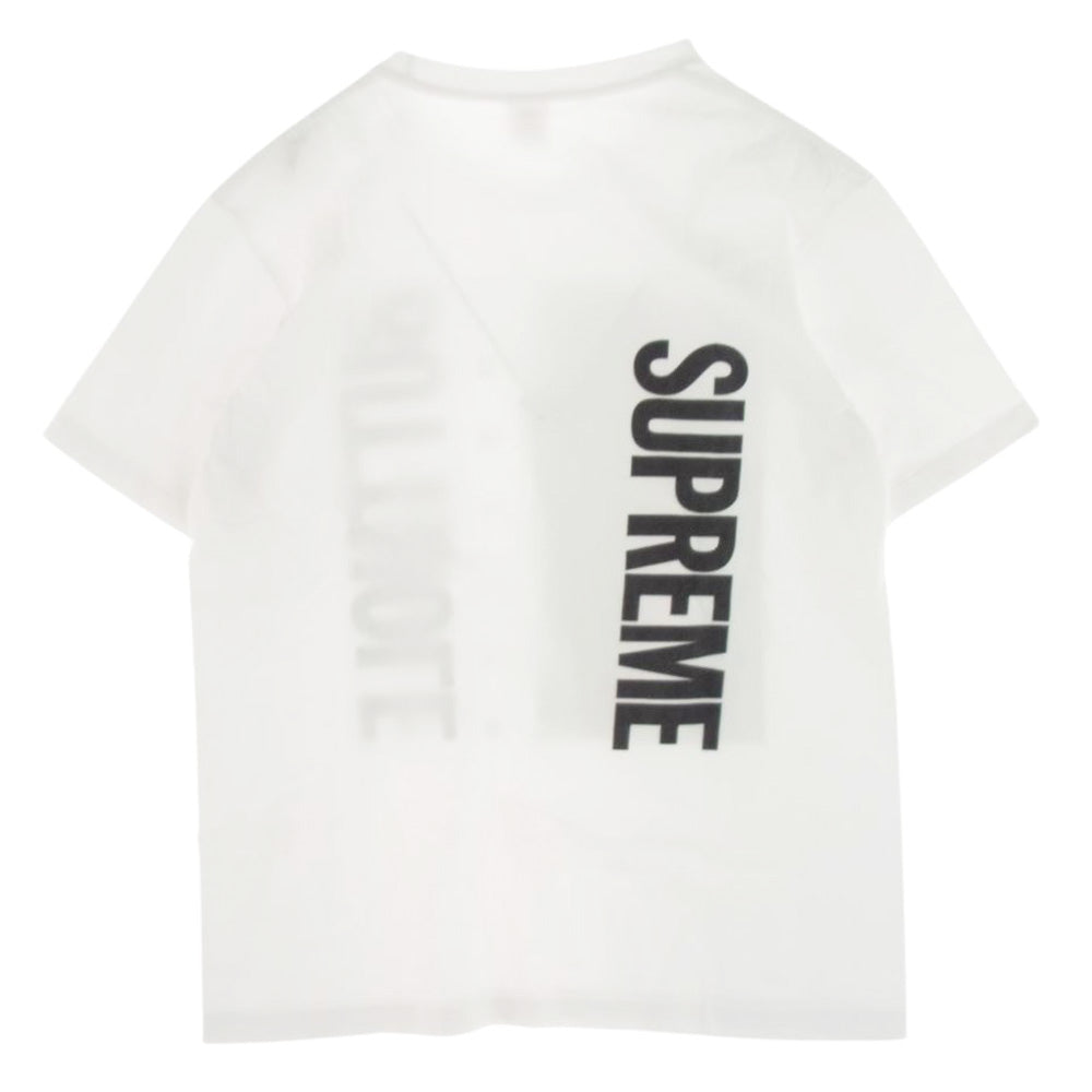 Supreme シュプリーム 21SS Butthole Surfers Leg Tee バットホール サーファーズ アルバム デザイン Tシャツ 半袖 ホワイト系 M【新古品】【未使用】【中古】