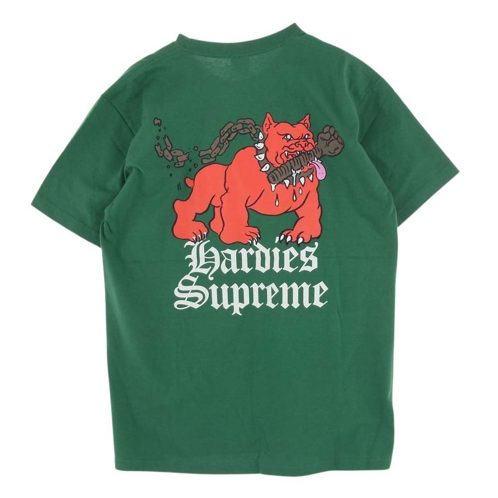 Supreme シュプリーム 23SS Hardies Dog Tee ハーディーズ ドッグ Tシャツ 半袖 グリーン系 M【新古品】【未使用】【中古】