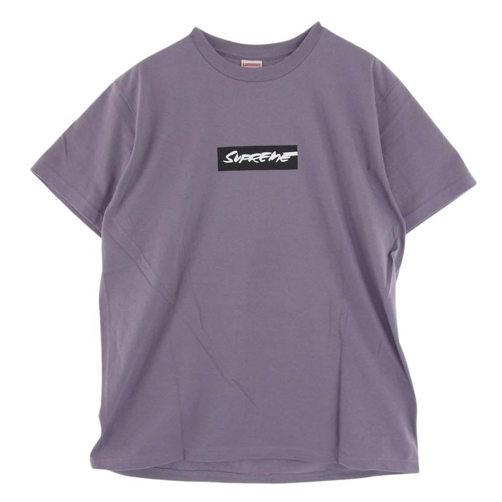 Supreme シュプリーム 24SS Futura Box Logo Tee フューチュラ ボックス ロゴ Tシャツ 半袖  パープル系 M【新古品】【未使用】【中古】