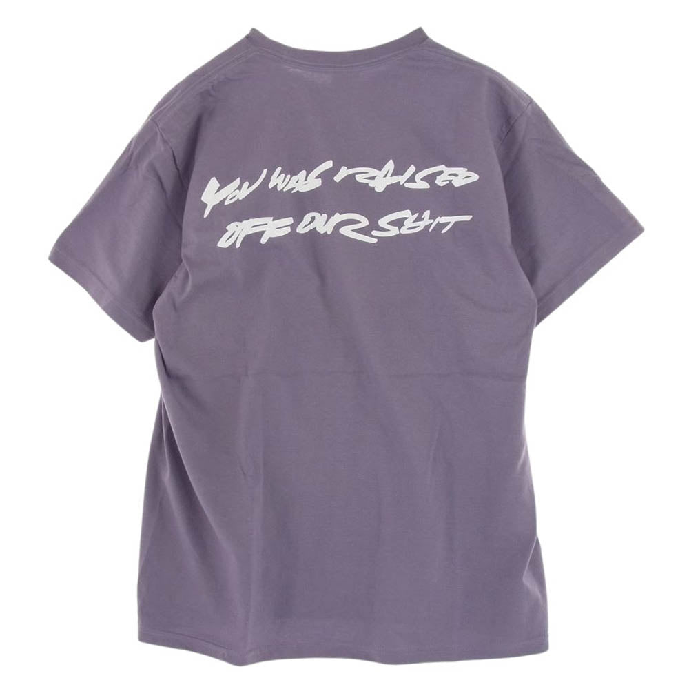 Supreme シュプリーム 24SS Futura Box Logo Tee フューチュラ ボックス ロゴ Tシャツ 半袖  パープル系 M【新古品】【未使用】【中古】