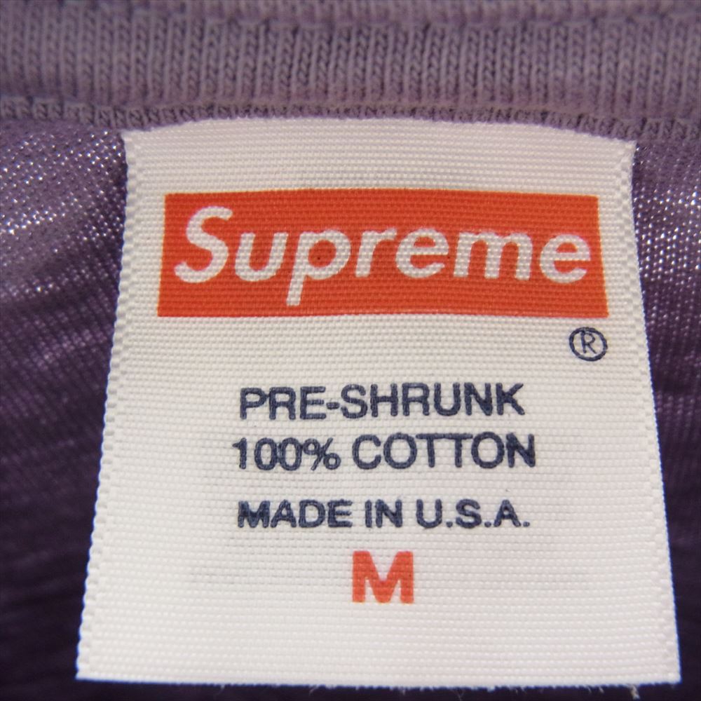 Supreme シュプリーム 24SS Futura Box Logo Tee フューチュラ ボックス ロゴ Tシャツ 半袖  パープル系 M【新古品】【未使用】【中古】