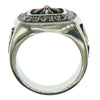 CHROME HEARTS クロムハーツ（原本無） LRG CHAMPION ラージ チャンピオン PAVE パヴェダイヤ リング シルバー系 約21.5号程度【中古】