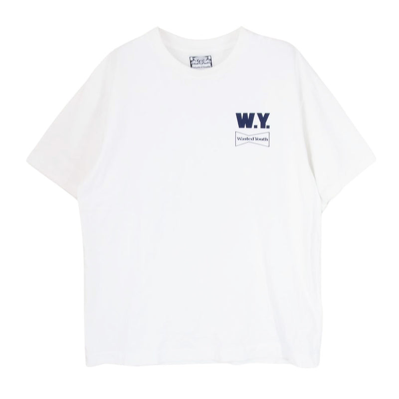 ウェイステッド ユース 23SS T-Shirt #4 BUDWEISER White 半袖 Tシャツ ホワイト系 L【中古】