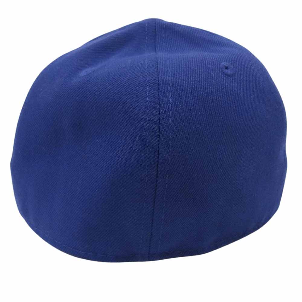 WTAPS ダブルタップス 23SS × New Era ニューエラ 59FIFTY LOW PROFILE CAP POLY. TWILL. NEWERA LEAGUEBlue ロープロファイル キャップ ブルー系 X 02【中古】